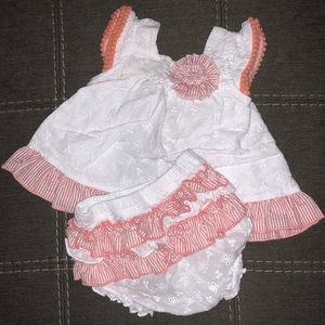 Crown & Ivy Baby Ruffle 2-piece